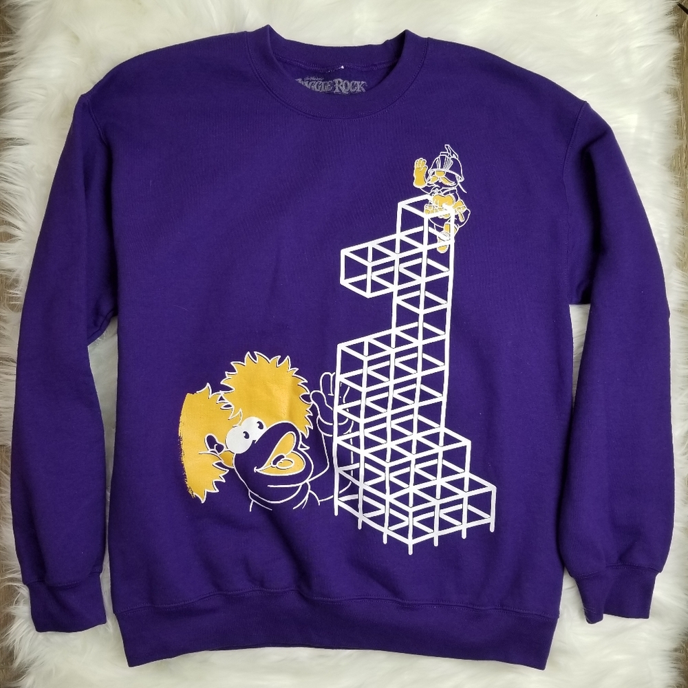 🌻Fraggle Rock Jim Henson Sweatshirt Purple  M